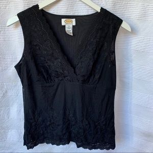 Talbot’s Petites Lace Sleeveless Top